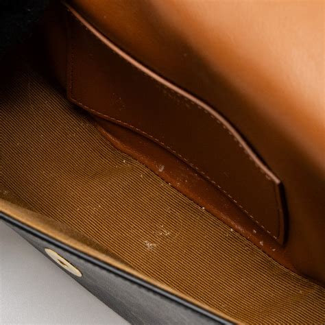 Clutch On Strap Tabou In Triomphe Canvas And Calfskin in Tan